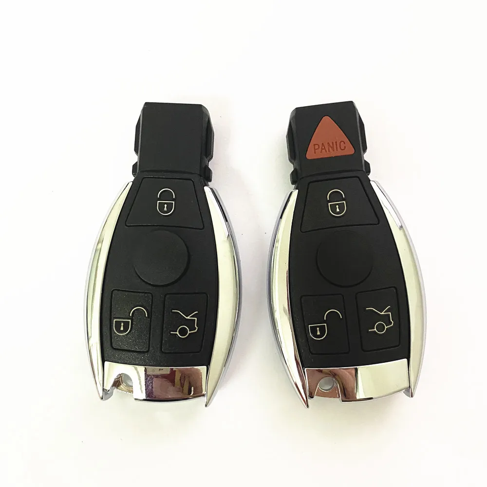 3/4 Buttons 433 MHZ Car Remote Key For Mercedes Benz W203 W204 W205 W210 W211 W212 W221 W222 A B C E S Class BGA and NEC