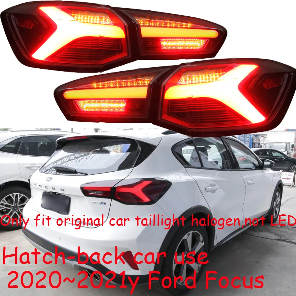 

Car bumper tail light for Focus taillight Hatch-back car Brake 2020~2021y LED car accessories Taillamp for Focus rear light fog