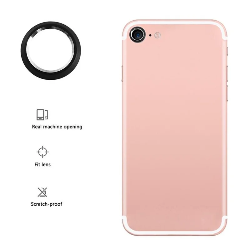 Metal Camera Lens Protector Ring for iPhone XR Back Lens Glass Alloy Protective Camera Cover Film for iPhone XR Phone Protection