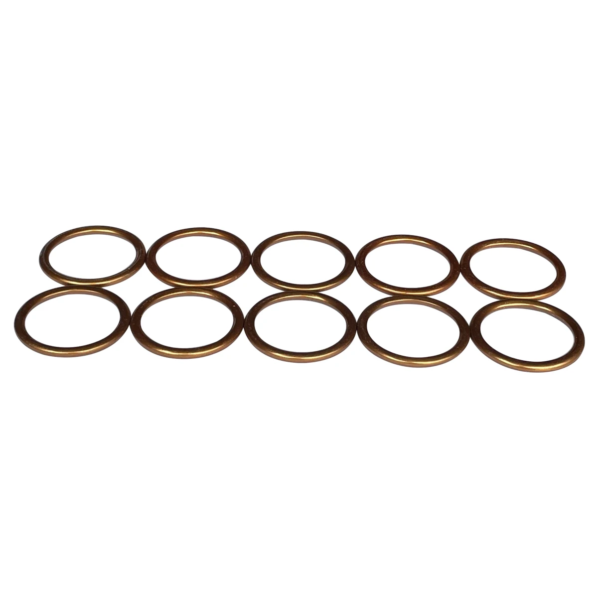 10pcs 46X5 45X4 44X5 43X5 42X5 40X5 39X5 exhaust pipe muffler gasket for ATV mower generator motorcycle