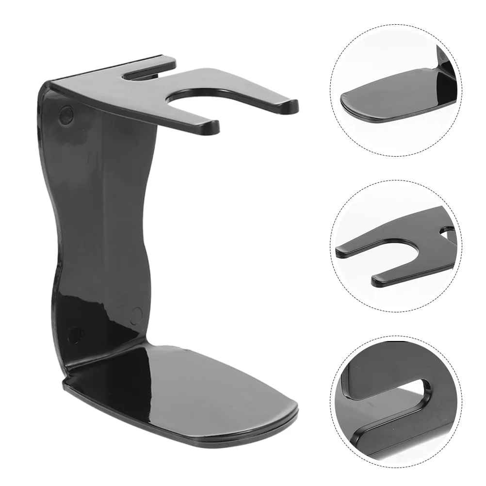 2 Pcs Grooming and Shaving Stand Razors for Men Electric Shaver Brush Holder Safety Aldult Tool Supply Plastic Man