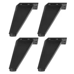 Mobiliário Ajustável Perna para Gabinete, Suporte De Chá, Sofá De Apoio, Suporte, 4 PCs