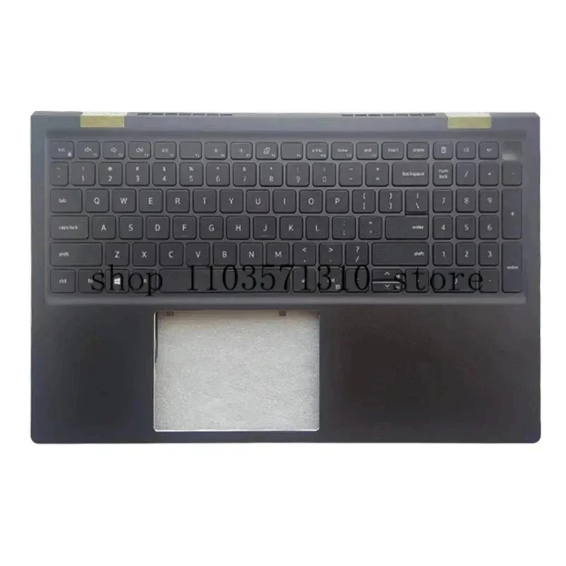 JVYYX 0JVYYX New Palmrest Upper Case US Intl Backlit KeyBoard For Dell Vostro 5510 5515 V5510 zm