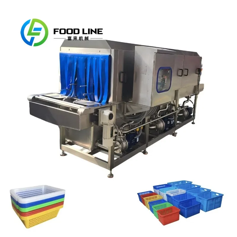 Intelligent Tray Basket Washing Machine Touch Screen Interface Allows Users To Set Specific Washing Programs For Types Of Basket