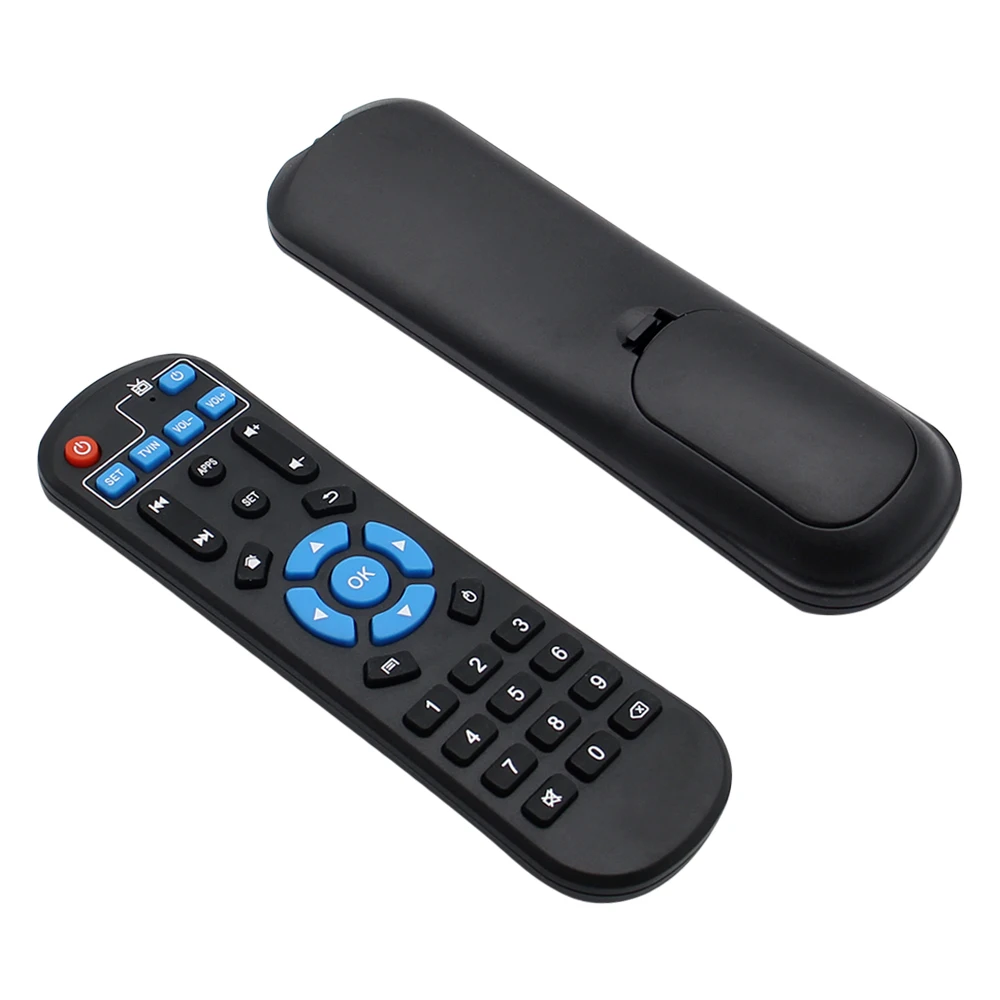 Replacement Remote Control Compatible for Android TV Box T95 T95 MAX T95Z H96MAX  X96 MX10  X88 with Learning Function