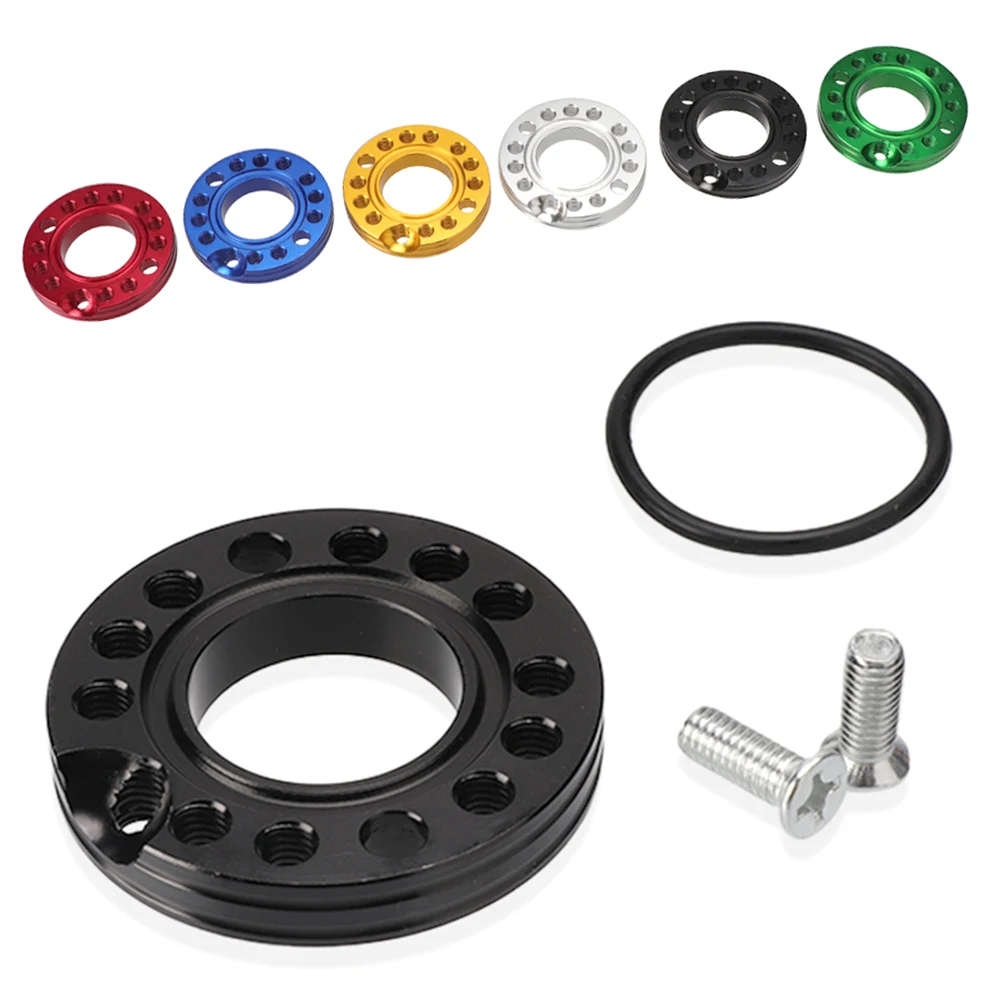 Ajustador de colector de entrada de carburador, repuesto de placa giratoria espaciadora para 50cc-125cc NST Roketa ATV Monkey Dax Quad Pit Bike, 28mm