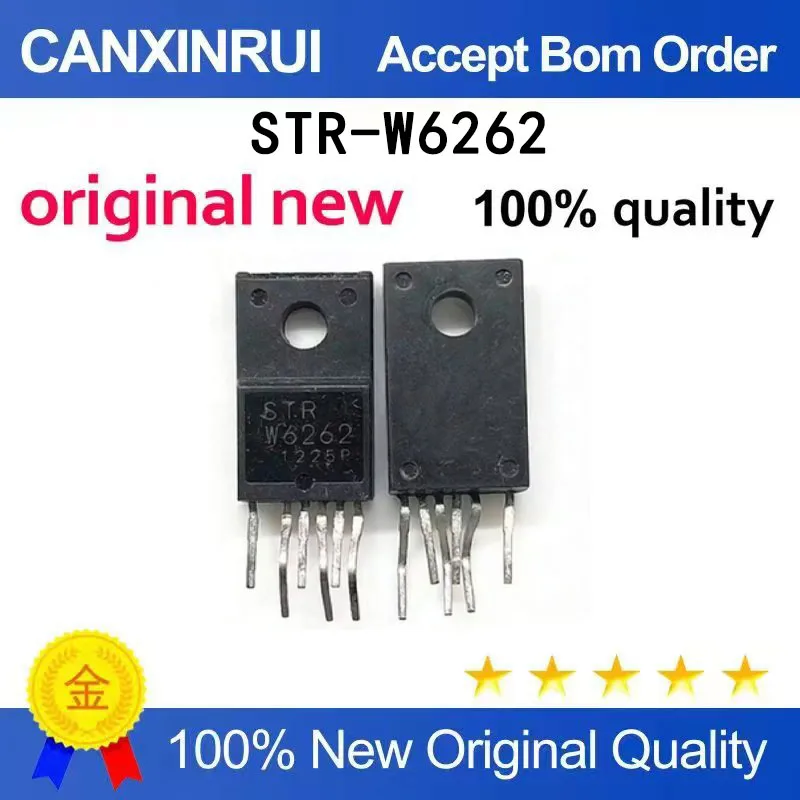 

（5 pieces）High power power module STR-W6262 STRW6262 STR-W6262 TO220-6 in stock chip