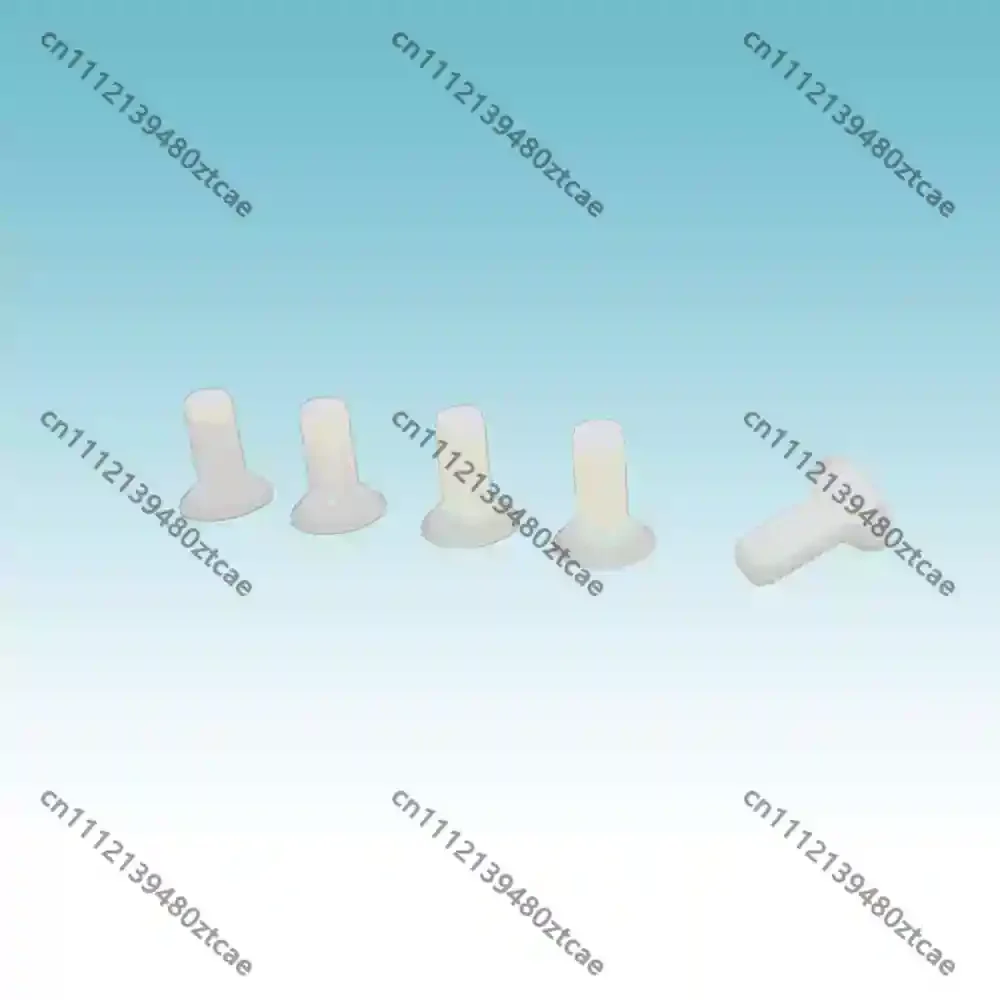 Woodworking Machine Table Nylon Cross Countersunk Screw Equipment Replacement Spare Fastener Parts