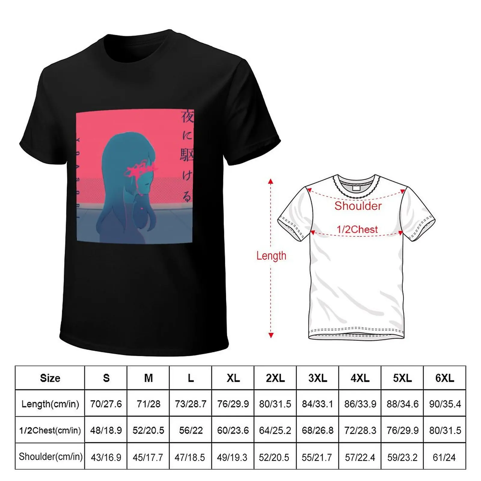 Yoru ni Kakeru T-Shirt Cool Dry Performance T-Shirt