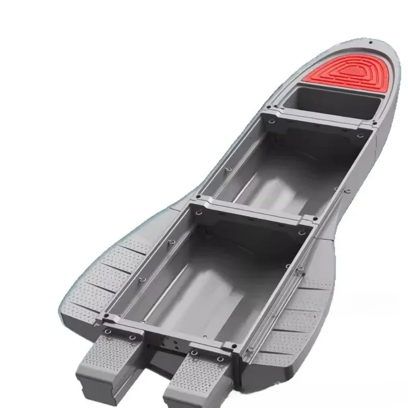 OEMCar folding boat Portable plastic boat Splicing boat Thickened high density fishing boat