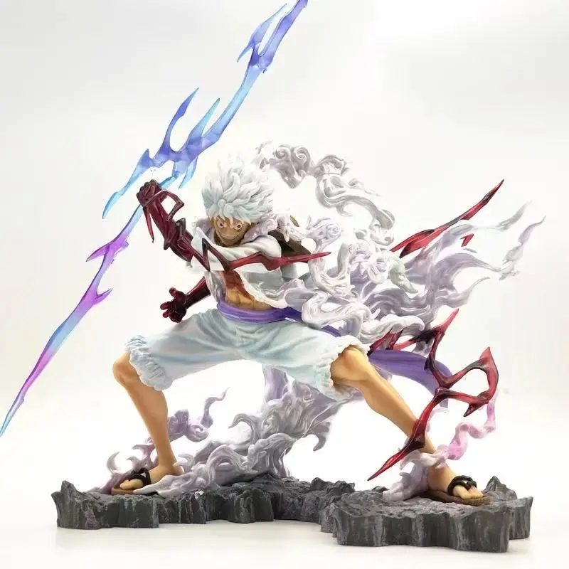 One Piece Wink GK Lightning Grip Fifth Stage Nika Luffy Premium Collectible Figure 12cm Model Birthday Gift view 5