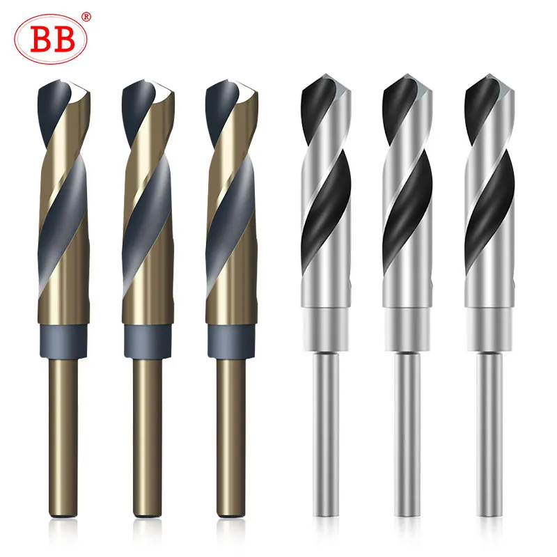 BB Twist Drill Bit 1/2 Inch HSS M2 M35 Cobalt Metal Steel Hole Making Tool CNC Drilling 12mm Shank 12~35mm