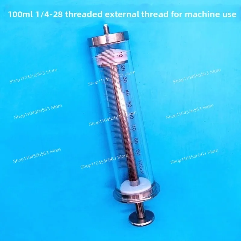 Gas‑Tight Plunger Syringe Fluid Sampling Syringe 0.25ml‑100ml 1/4‑28 UNF External Thread