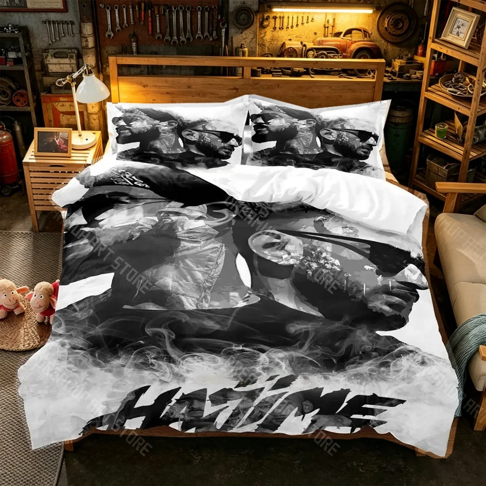 3D Printed Hajime MiyaGi Andy Panda Bedding Set for Boys Girls Duvet Cover Pillowcase Twin Queen King Full Single Double Sizes