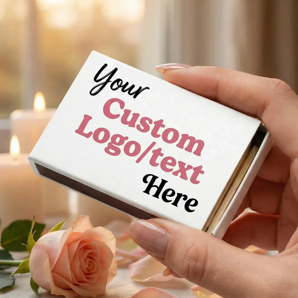 

Персонализированные спичечные коробки на заказ | Сувениры на свадьбу/день рождения/бизнес-вечеринку | Коробки для текстовых спичек с логотипом на заказ