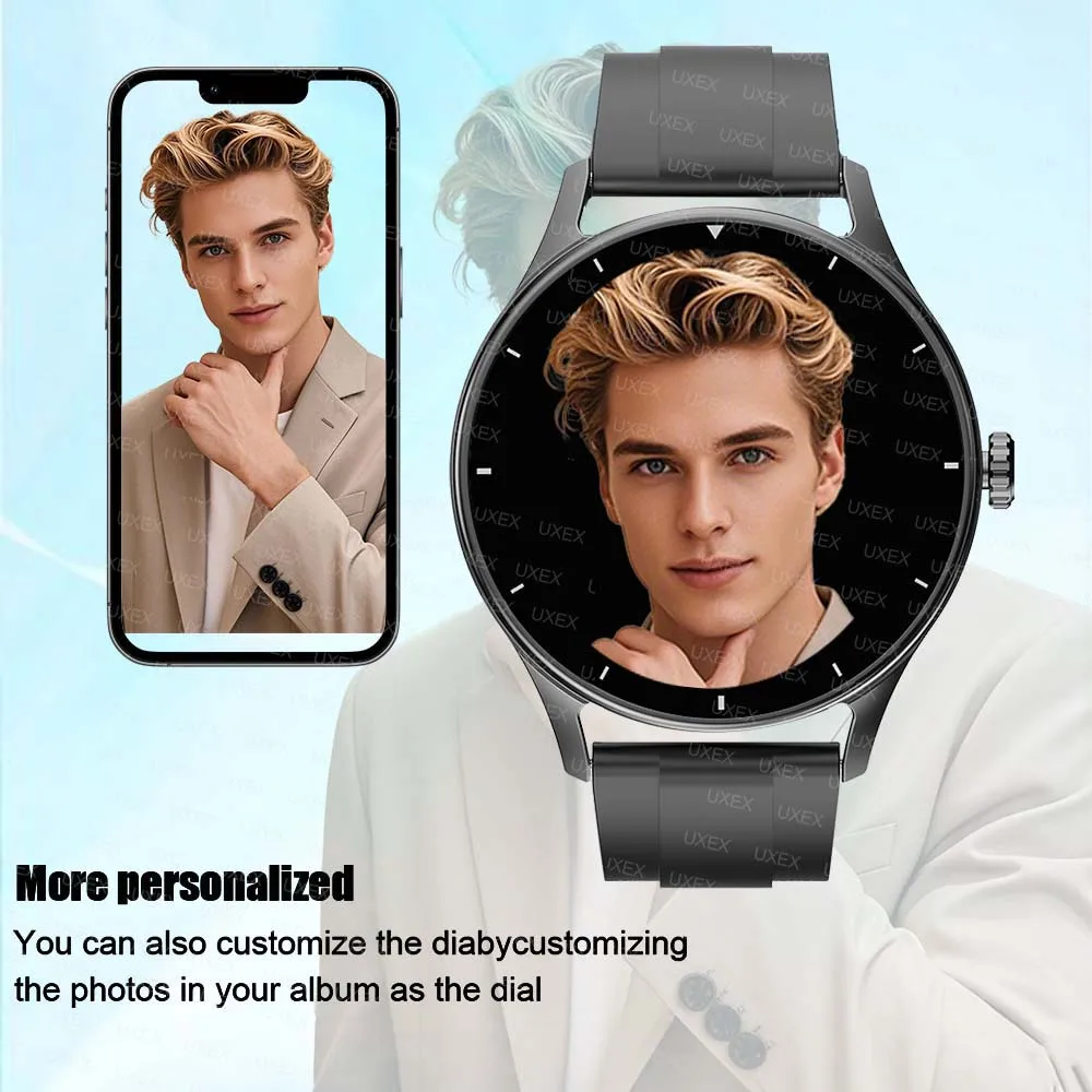 2026 موضة جديدة Smartwatches النساء الرجال 1.55 "شاشة لمس كاملة بلوتوث دعوة الساعات السيدات الرياضة جهاز تعقب للياقة البدنية مصنع #4