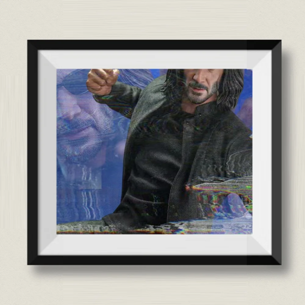 

In Stock HotToys HT 1/6 Scale MMS657 The Matrix 4 Restart Neo 2.0 Keanu Reeves Full Set 12in Male Soldier Action Figure Model