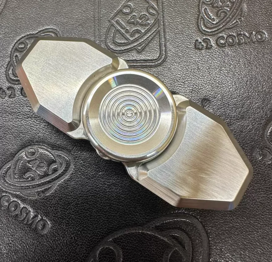 Used EDC FT stainless steel fidget spinner fidget decompression toy