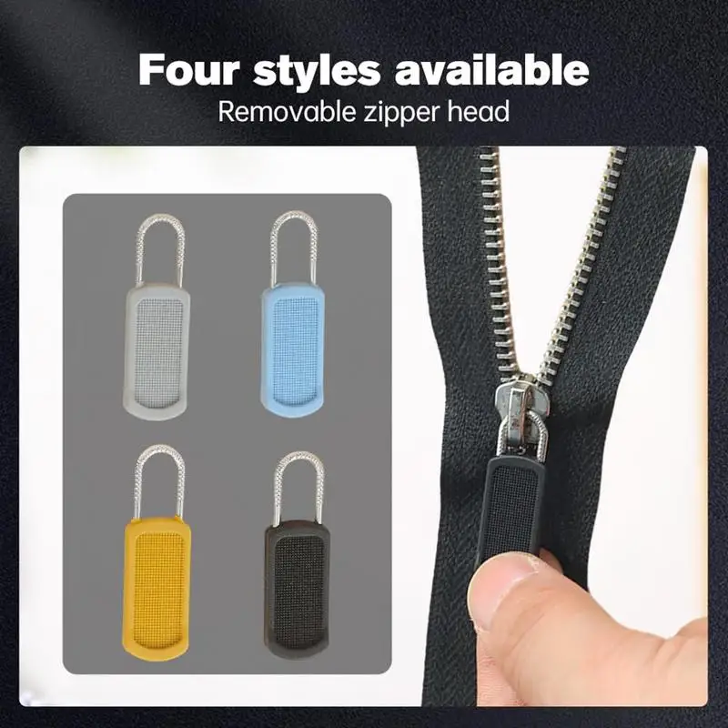 Zipper Pulls Backpack Zipper Pulls Zip Slider Luggage Pull Replacement Zip Fix Repair Kit For Suitcase Boots Jacket Backpacks