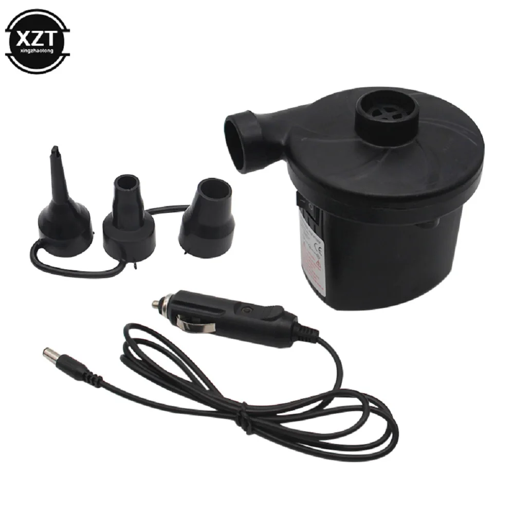 Electric Inflatable Pump Electric Air Cushion Camping Inflatable Pump Portable Car Inflatable Pump Swimming Pool Inflatable Fan