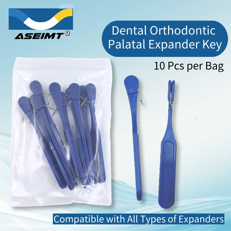 

10Pcs Dental Implant Expansion Keys Rapid Orthodontic Adjustment Palatal Expander Swivel Keys