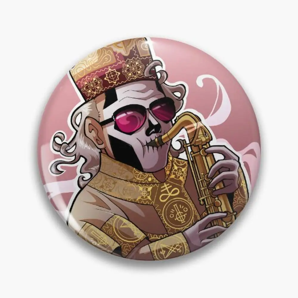 Papa Nihil Miasma  Pin Buttons Brooches  Jewelry Accessory Customize Brooch Fashion Lapel Badges