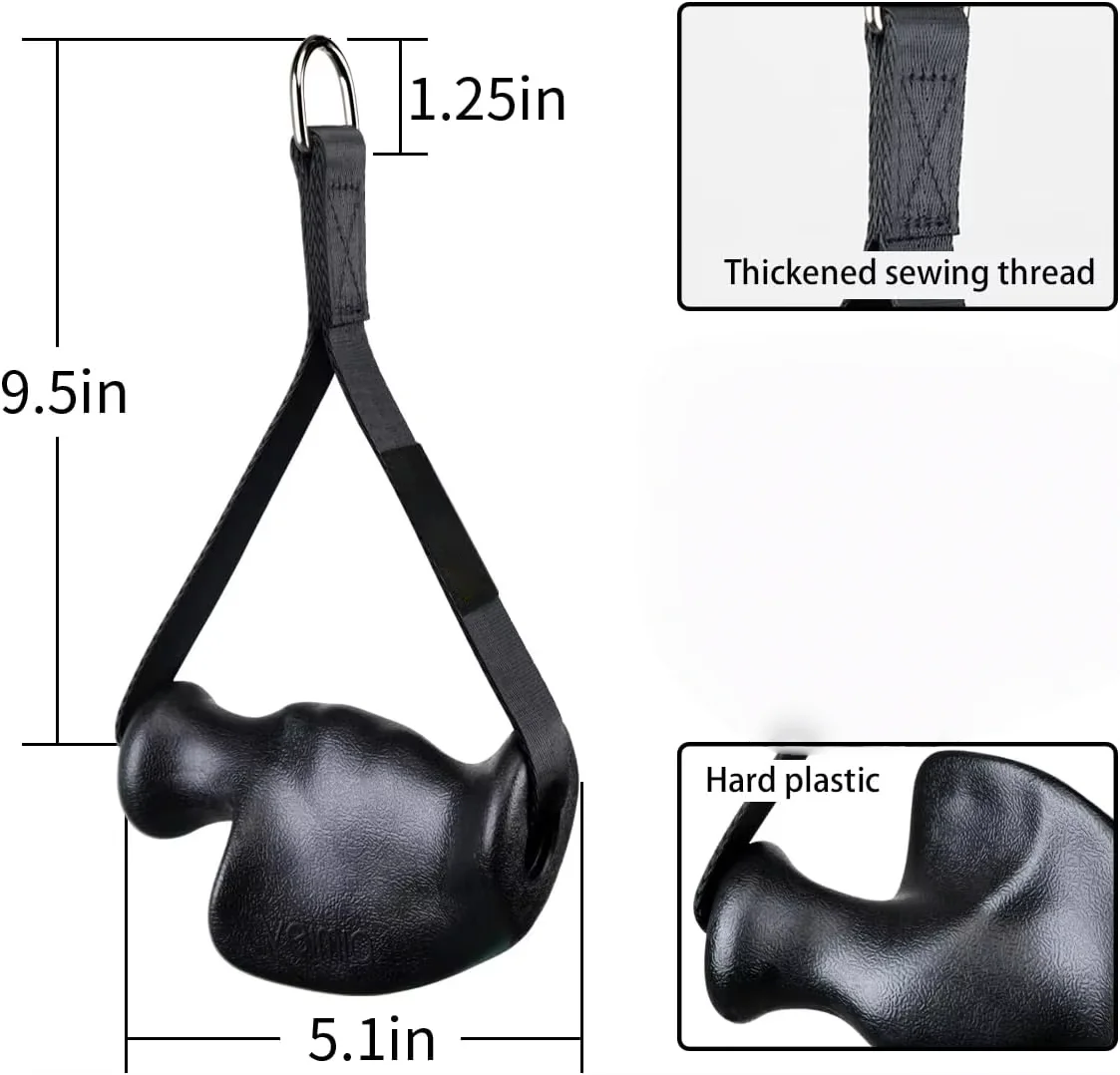 Dragon gate handle fitness equipment accessories elastic resistance band ring handle flying bird chest expansion puller handle