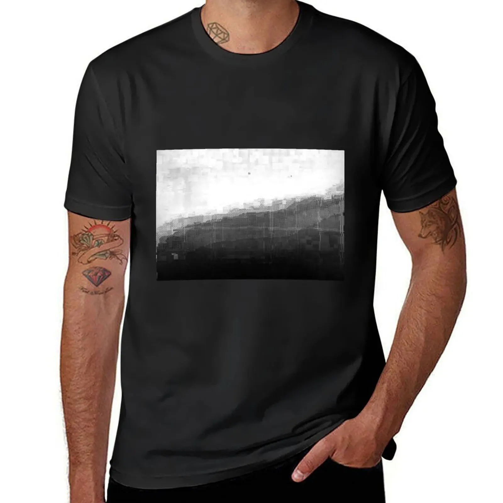 Glitch Art Series #4 T-Shirt korean fashion cute clothes cute tops mens workout shirts