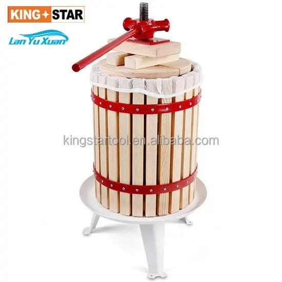 LFGB Manual Basketl Fruit Juice Press Juicer Extractor Machine  Cider Press Fruit Press