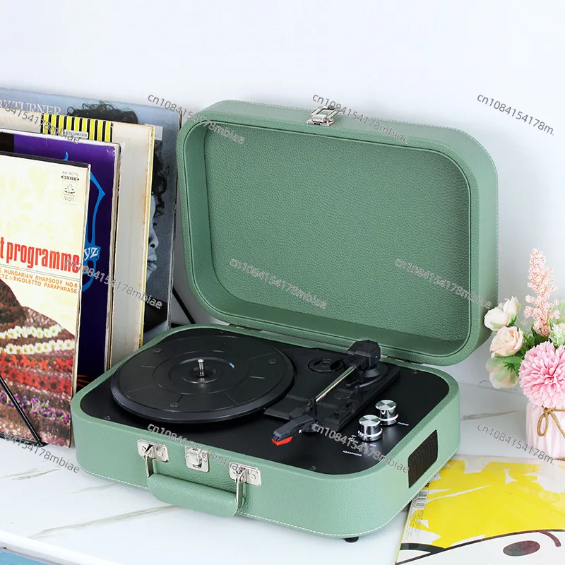 Vintage Vinyl Gramophone Living Room Phonograph Vintage Bluetooth All-in-one Birthday Present