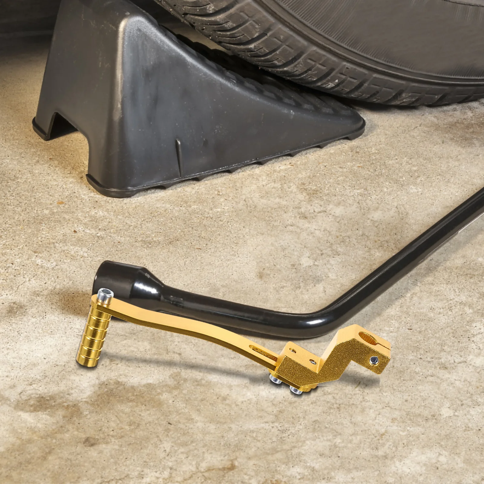 

Motorcycle Gear Shift Lever Aluminum Alloy Precision Fit Enhanced Performance Compatible With Various Bike Atv