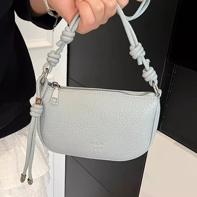 

Summer Women's Crossbody bags PU Leather Shoulder bag Underarm Mobile Phone Bag Mini Strap Handbag Designer Luxury Ladies Purse