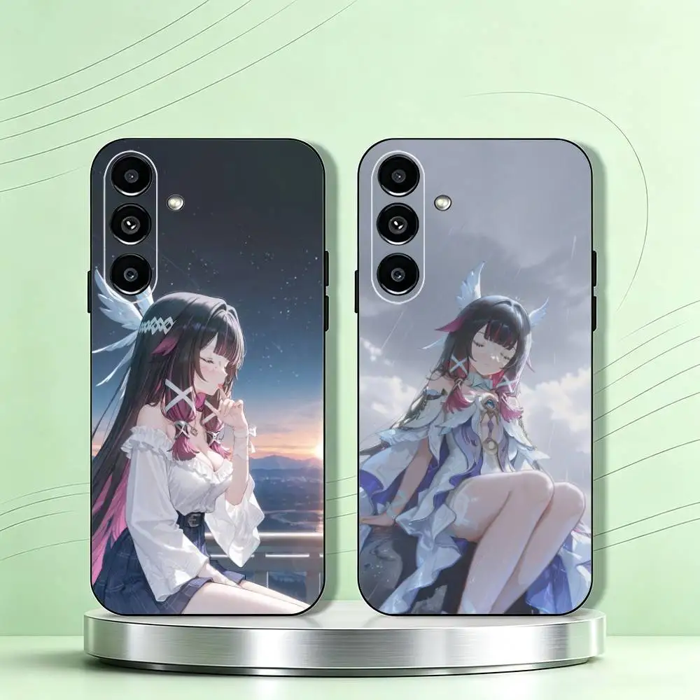 Genshin Impact-S Columbina-A  Phone Case For Samsung Galaxy A73,A72,A71,A70,A53,A52,A51,Soft Silicone Black Cover Gift