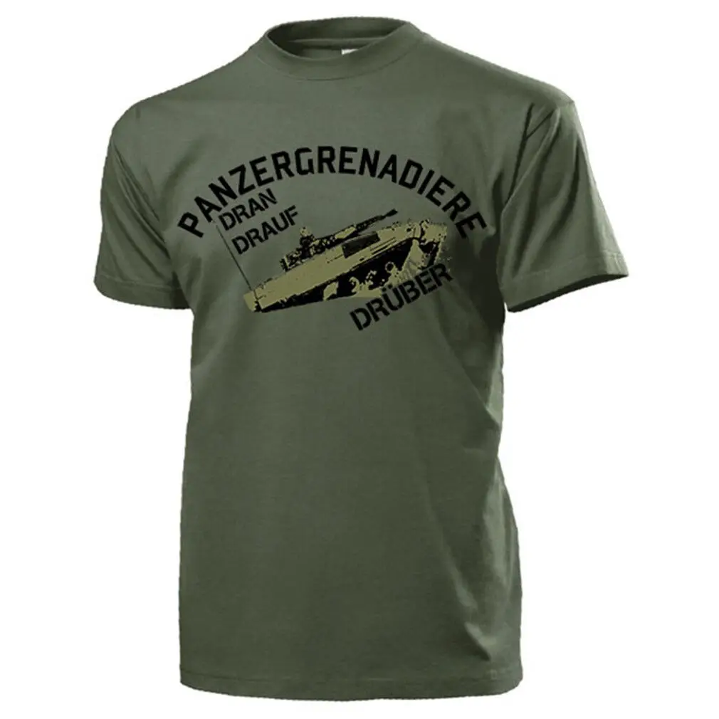 Tank grenadier on top BW SPZ gun tank Greni - T-shirt #17489