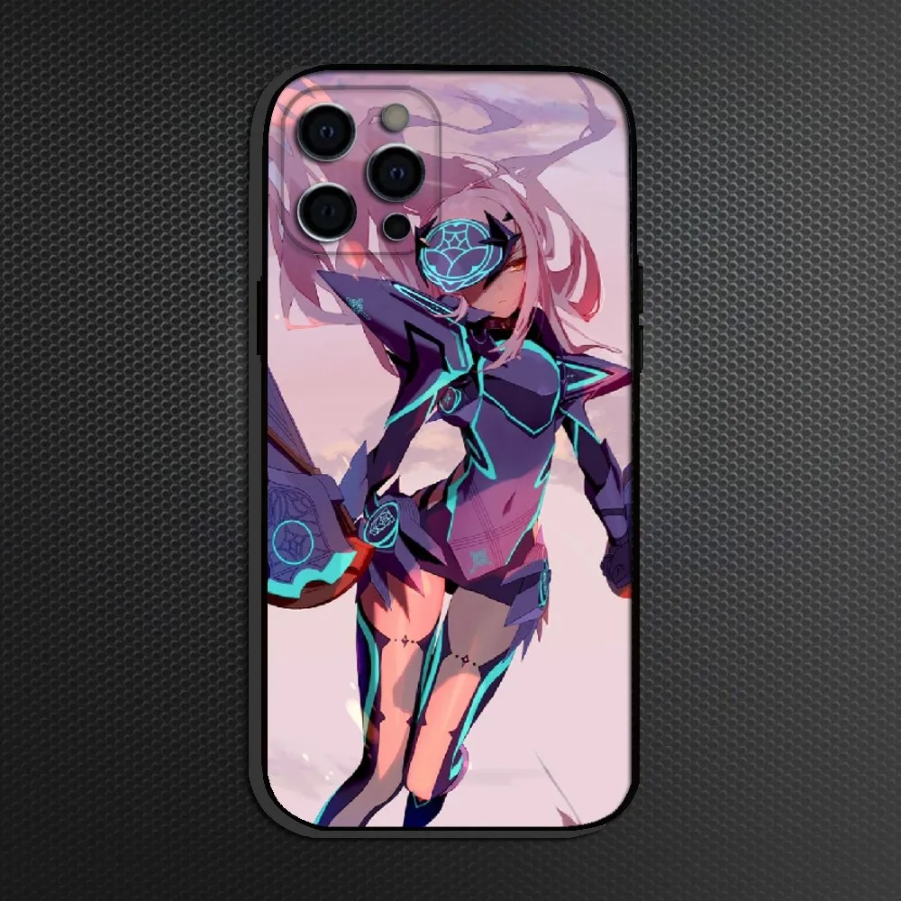 Fate Melusine Phone Case For iPhone 16,15,14,13,12,11 Plus,Pro Max, Soft Silicone Black Cover - Image 5