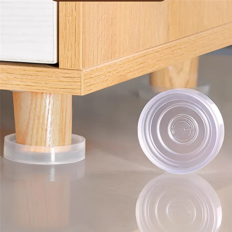 4Pcs Chair Leg Caps Feet Protector Pads Furniture Table Covers Socks Plugs Cover Furniture Leveling Feet Home Easy To Use