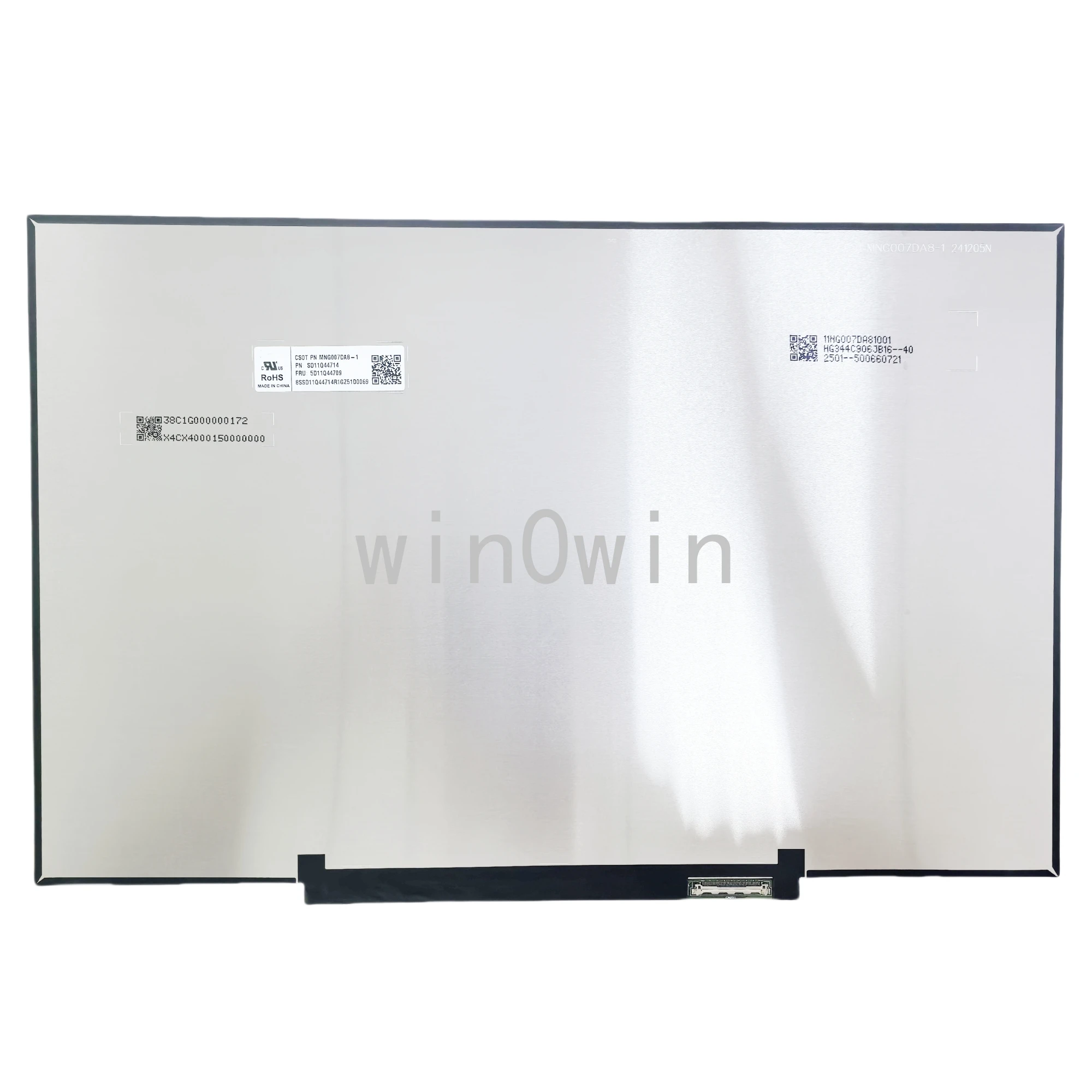 

MNG007DA8-1 16.0'' 2560X1600 120HZ 40Pins Display Replacement Panel Matrix Laptop LCD screen IPS