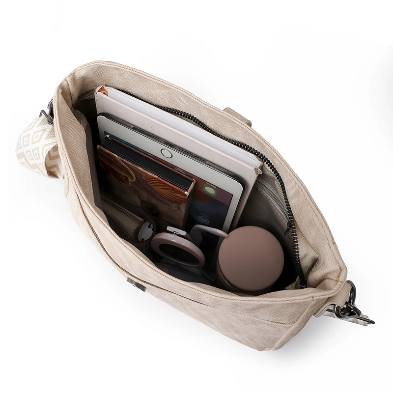 حقيبة كروس جديدة متعددة الاستخدامات بكتف واحد كاجوال ذات سعة كبيرة للنساء، حقيبة حمل أنيقة