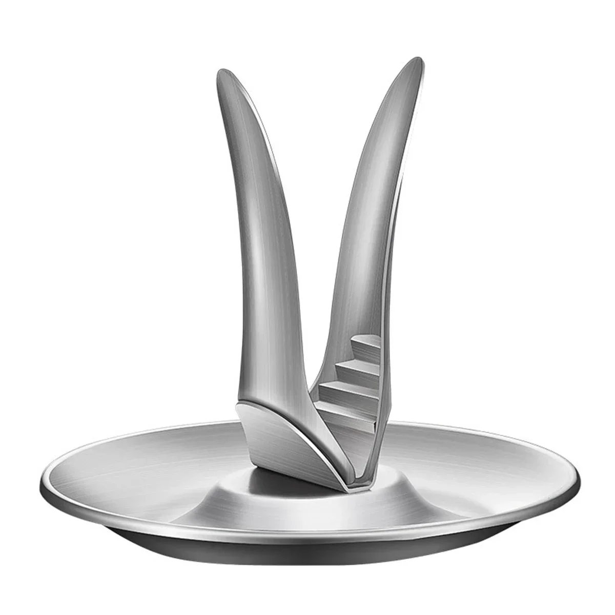 

Efficiently Crack Open Your Favorite Nuts Sturdy Stainless Steel Nutcracker Tool Featuring a Convenient Shell Collection Design