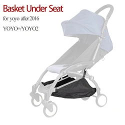 1:1 Material Stroller Accessories Shopping Basket For Yoyo+ Yoyo2 Under-seat Storage Bag Large Size Diaper Bag Basket