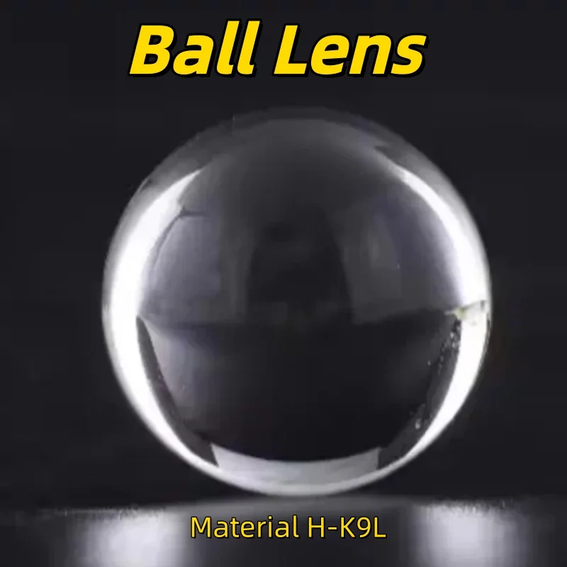 Micro Ball Lens D0.7mm D0.8mm H‑K9L Optical Glass Sphere Lens For Fiber Optic Coupling Collimation Ball Lens