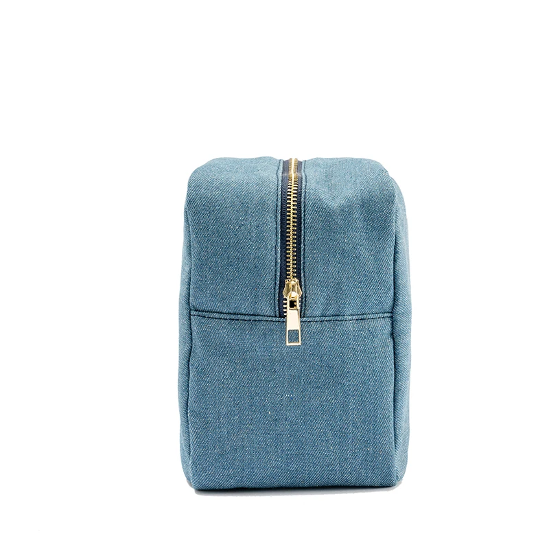 Borsa per cosmetici in denim 4 dimensioni Borsa da viaggio Borsa da toilette Uomo Donna Scatola di bellezza per lavaggio all\'aperto Borsa per trucco