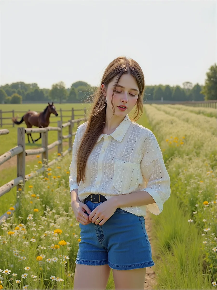 

Одежда больших размеров с коротким рукавом, женские рубашки, одежда в классическом стиле, женский воротник-стойка с воротником-стойкой, китайская передняя простая базовая одежда