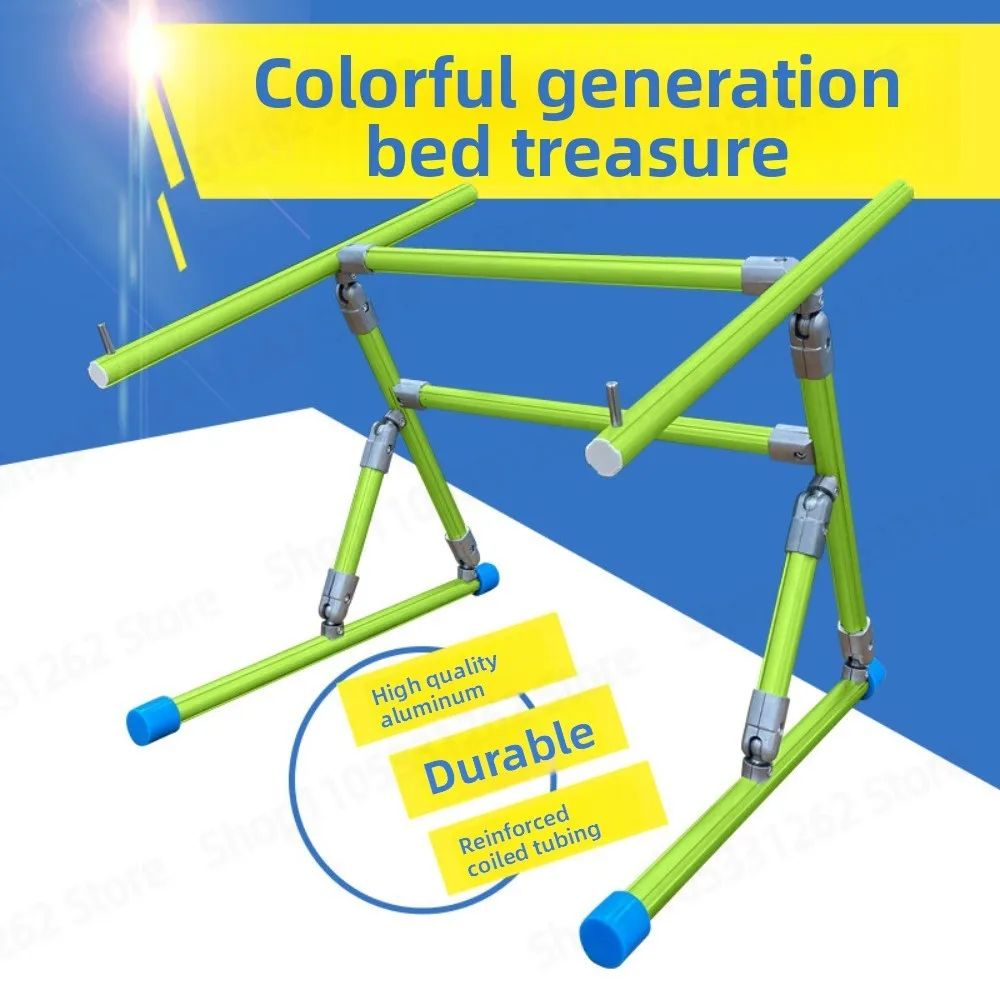 Cross Stitch Special Embroidery Frame, Bed Embroidery Frame Aluminum Alloy Material Tilt Height Adjustable