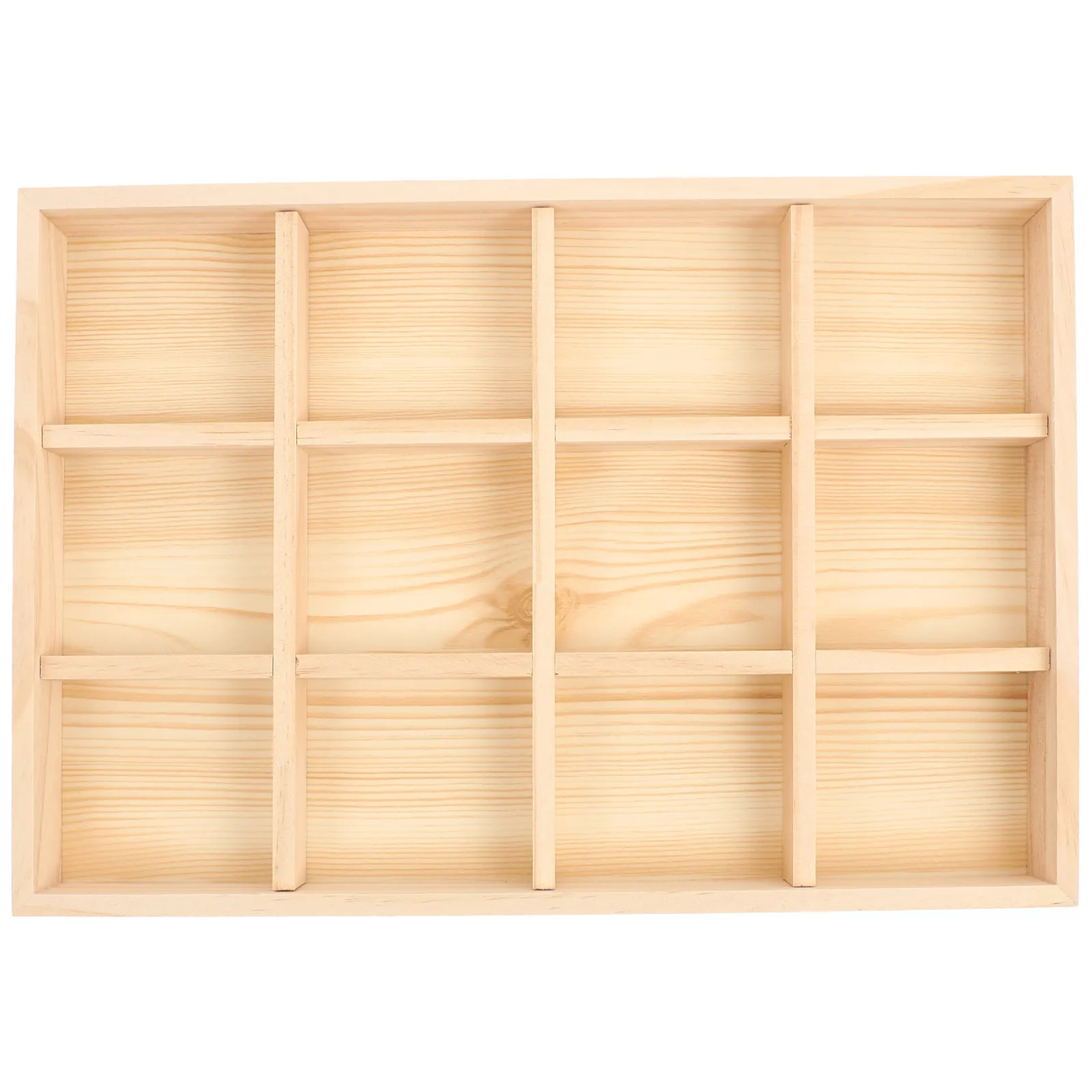 

Wood Jewelry Organizer Tray Unique Delicate Appearance Ring Earring Necklace Bracelet Watch Key Storage Display Plate for Living