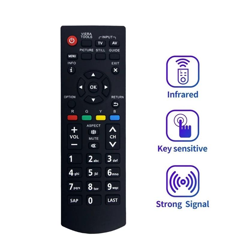 N2QAYB000822 Replace Remote Control For Panasonic Viera TV N2QAYB000820 TC-L22X2