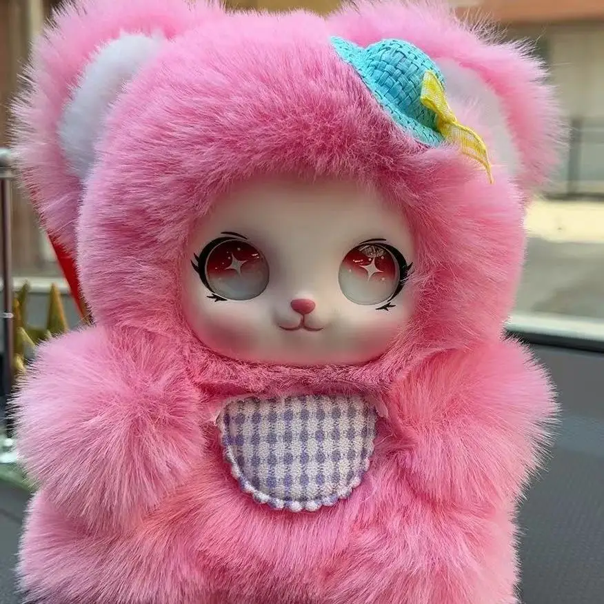 Popular Plush Pendant Bear Cute Stylish Cartoon Doll Exquisite Hanging Ornament For Bag Backpack Party Street Market Decor Gift view 4
