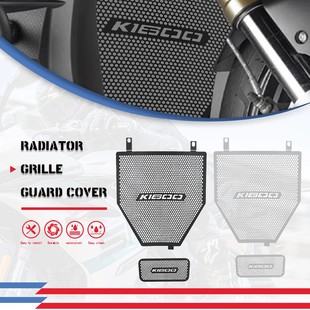 

Для BMW K1600 BAGGER K1600GT K1600GTL EXCL 2010-2023 защита радиатора защитная решетка крышка аксессуары для мотоциклов