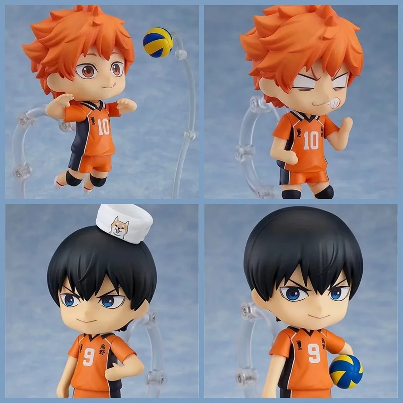 Haikyu da 10 cm!! Tooru Oikawa Shoyo Hinata Nendoroid Azione Articolata Modello Kit Bambola esktop Ornamento Giocattoli Da Collezione Regalo