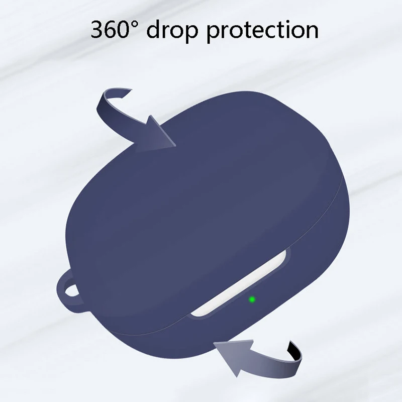 Estojo protetor sem fio, Soft Silicone Shell, Capa Dustproof para QCY T13